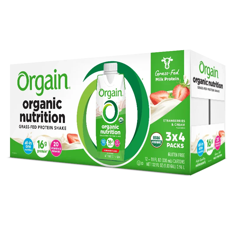 Organic Nutrition Shake - Strawberries & Cream