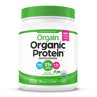 Organic Protein? Plant Based Protein Powder - Natural Unsweetened